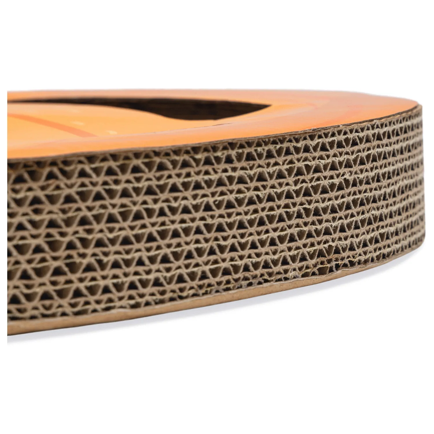 Beeztees Krabkarton Pompoen - Krabplank - 42x25x5 cm Oranje