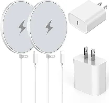 Long Magnetic Wireless Charger,10FT iPhone Fast Ma…