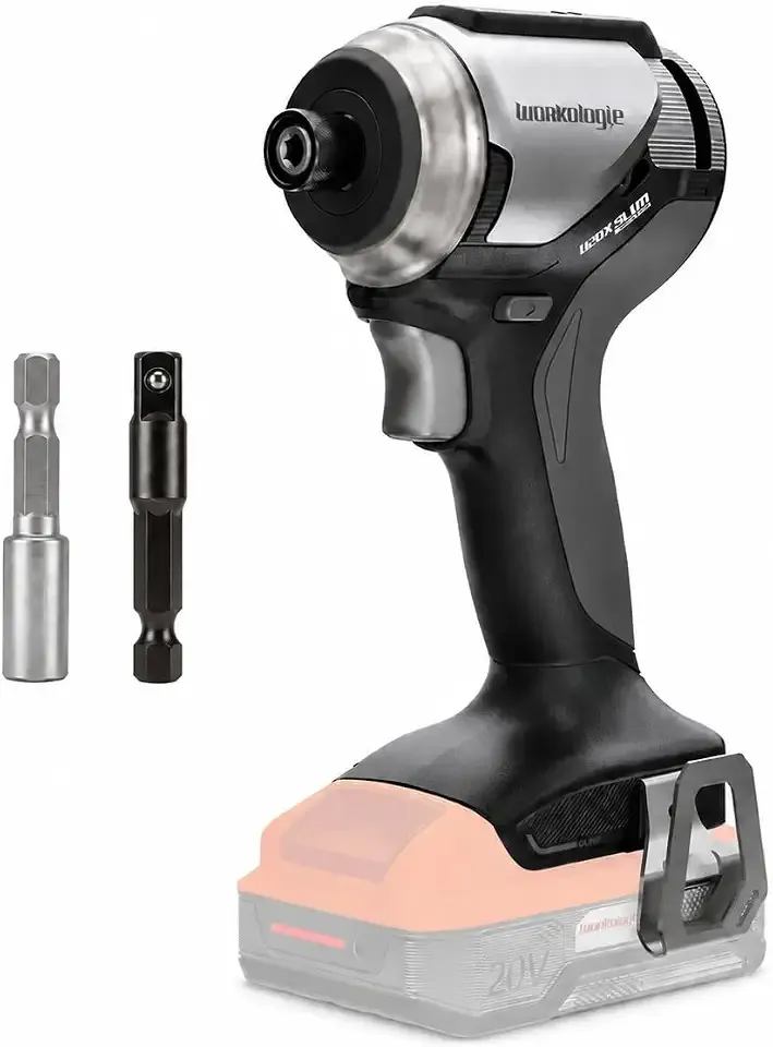 1/4" Brushless Impact Driver for DeWalt 20V Battery, 200N·m,Tool Only | 1593 in-lbs max torque, 3200 RPM, built-in LED light; ideal for heavy-duty home improvement. Tool only; battery not included.
