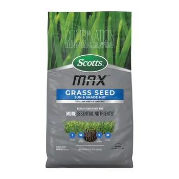 Scotts Max Grass Seed Sun and Shade Mix, 12 lbs.