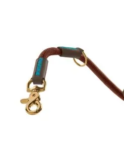 Hunter T-Leash Malia - Hondenriem - 200x1 cm Chocolade Donkerbruin