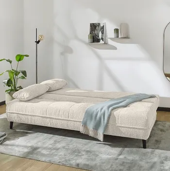 Bedcanapé JORRE Chenille Greige B206
