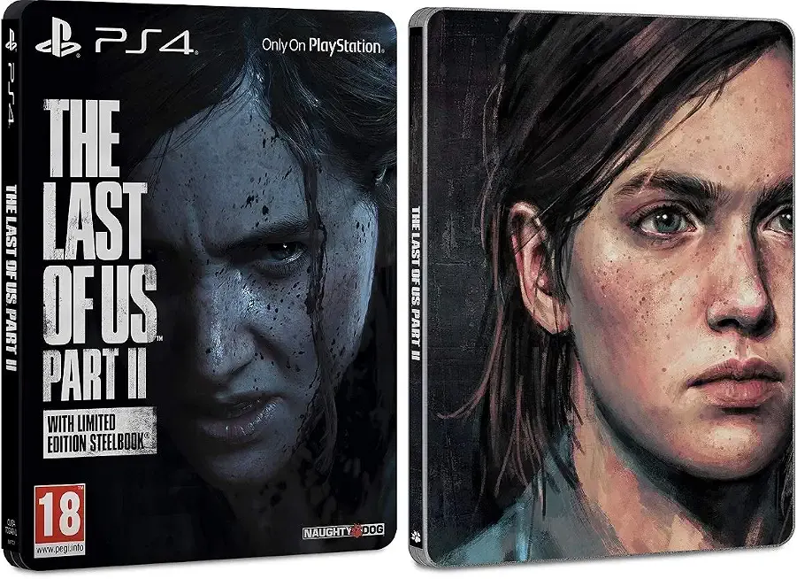 The Last of Us Part II with Limited Edition Steelbook (PS4)