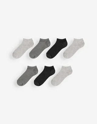 Calze sneakers - Confezione da 7 pezzi