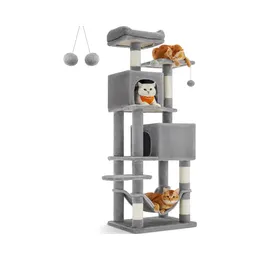 Cat Tree House Scratching Post Condo