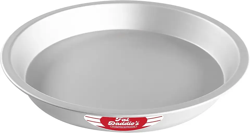 Fat Daddio's PIE-12 Anodized Aluminum Pie Pan, 12 x 1.5 Inch