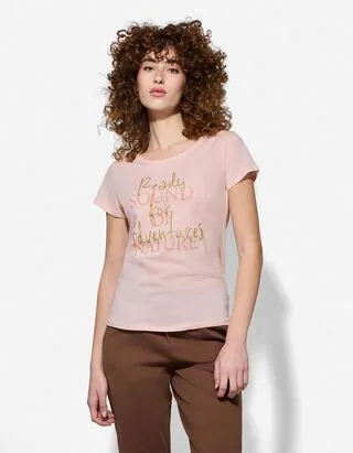T-shirt - Stampa - Rosa chiaro