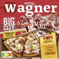 Original Wagner Big City Pizza Kansas City Chiefs Edition