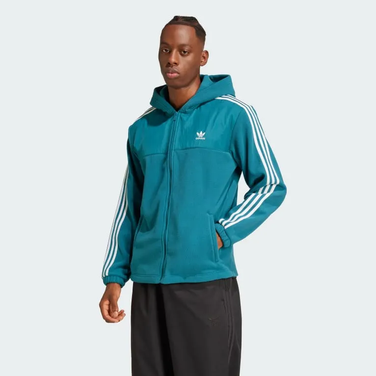 Adicolor 3-Stripes Teddy Fleece Hettegenser