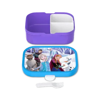 Lunchbox FROZEN FRIENDS Rechthoek Blauw
