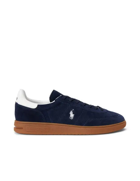 Bedford Suede Sneaker Navy/Deckwash White