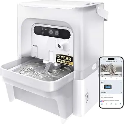 PETKIT Eversweet Ultra Cat Water Fountain with AI Came…