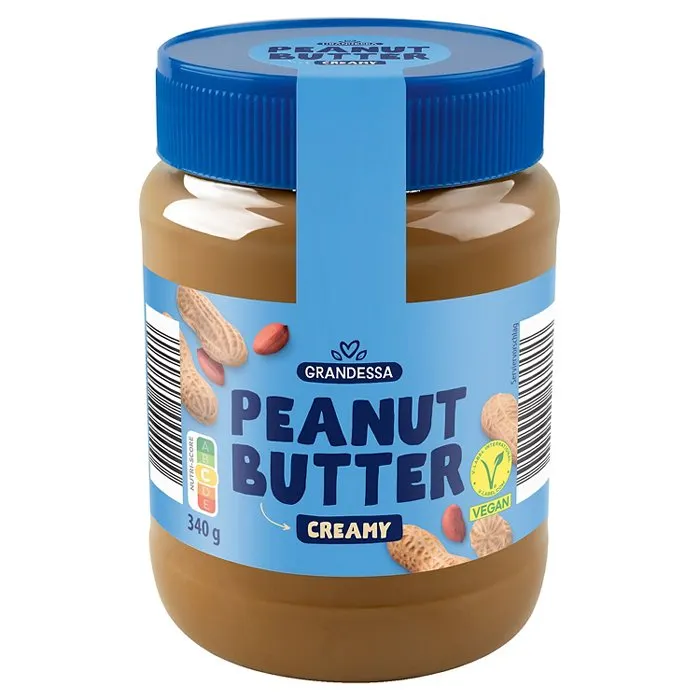 GRANDESSA Erdnusscreme 340 g, Creamy