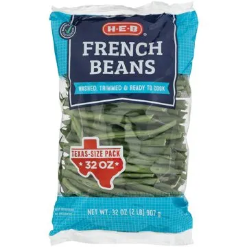 H-E-B Fresh French Green Beans - Texas-Size Pack, 32 oz
