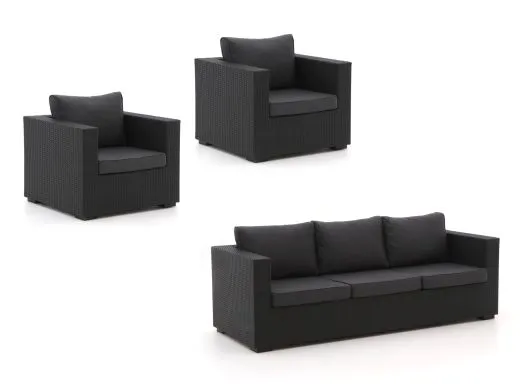 Forza Giotto lounge stoel (2x) + bank 230cm