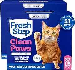 Fresh Step Advanced Clean Paws Multi Cat…