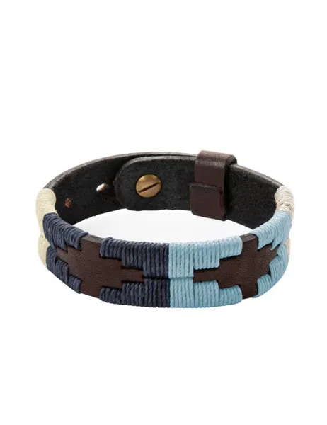 Pampeano Brown Leather Bracelet Sereno