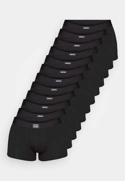 JACSOLID VANCE TRUNKS 12 PACK - Boksershorts - black