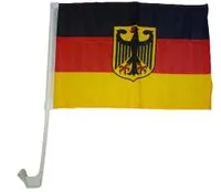 Autoflagge Deutschland Adler 30 x 40 cm