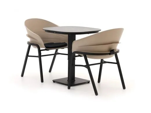Hartman Tubb dining tuinset 70cm 3-delig verstelbaar