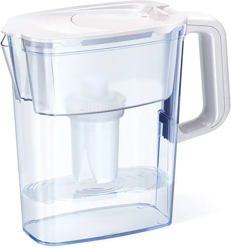 AQUAPHOR Water Filter Pitcher Compact 5 Cup with 1 x B15 Filter - White