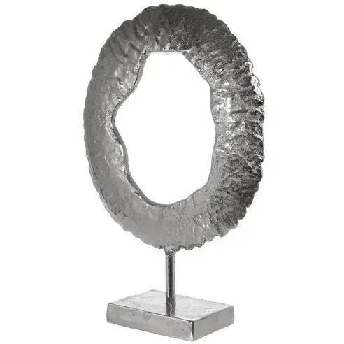 Skulptur Samuil - silber - 44 cm