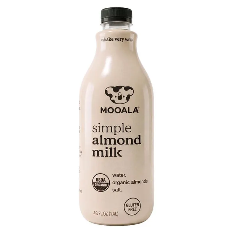 Mooala Mooala Organic Simple Almond Milk, Plain