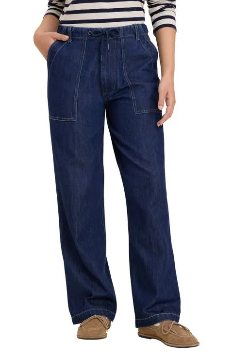 nz BY NIC AND ZOE Jordan Drawstring Straight Leg Jeans
