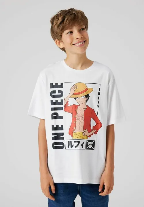 ONE PIECE - T-shirts med print - bright white
