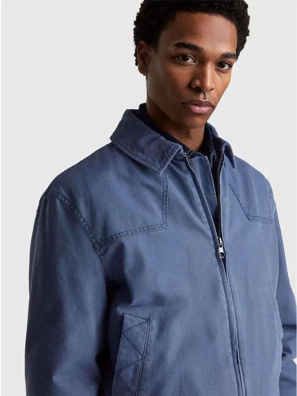 Padded jacket in pure cotton