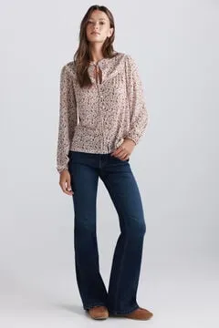Blusa estampada lace