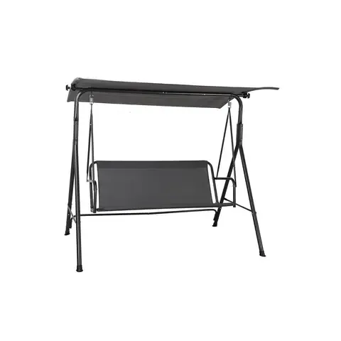 Sillon Columpio Gris 3 Personas