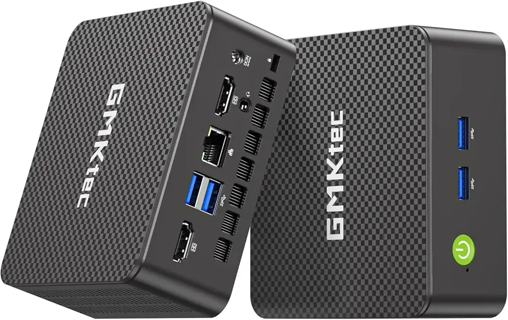 GMKtec G3 Pro Mini PC, Intel Core i3-10110U (Beats 4300U/N150) 16GB DDR4 (Dual Channel) 512GB PCIe M.2 SSD, Desktop Computer 4K Dual HDMI/USB3.2/WiFi 6/BT5.2/2.5GbE for Office, Business