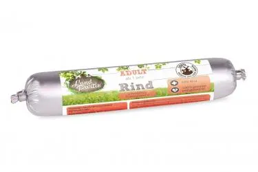 LandPartie Trainingswurst mit Rind für Hunde 80 g