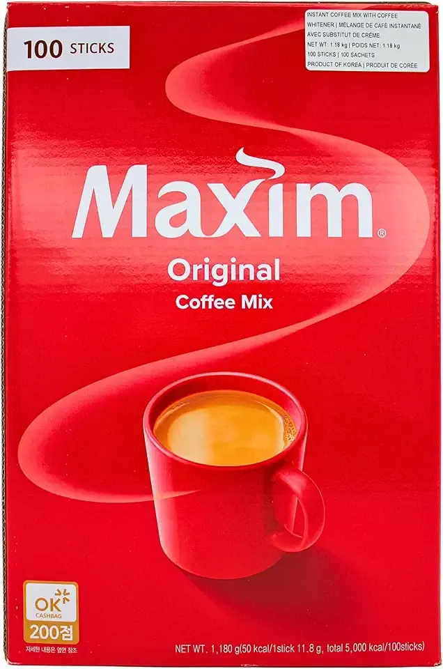 [Maxim] Original Coffee Mix/맥심 오리지날 커피믹스 (12g100pks)