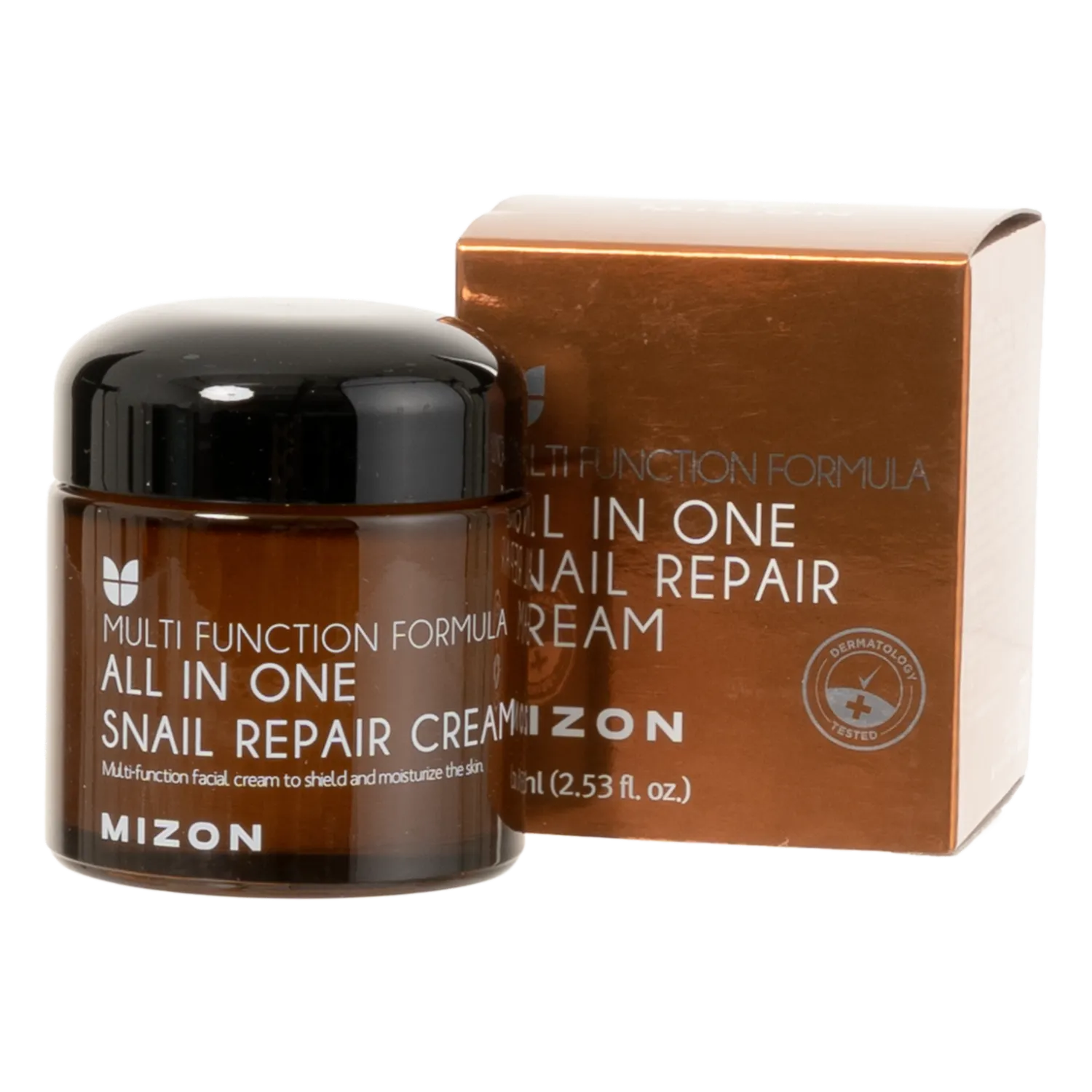 Crema Facial Reparadora Todo En Uno Con Baba De Caracol Multi Function Formula MIZON 75 Ml