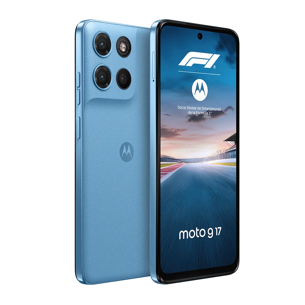 Celular Motorola G17 6.72" 4GB 256GB PANTONE Alaskan Blue