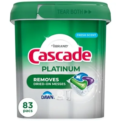 Platinum Dishwasher Detergent Fresh, 83ct