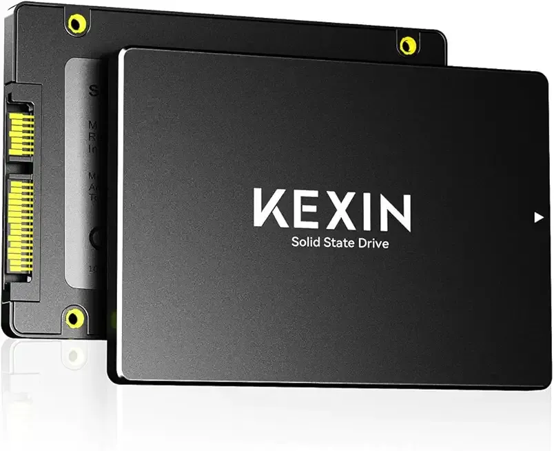 KEXIN SSD 128GB SATA III Internal Solid State Drive 2.5-inch Internal SSD 128G up to 450MB/s SATA 3.0 Internal Drive 3D NAND Flash Internal SSD for Laptop PC Storage and Upgrade