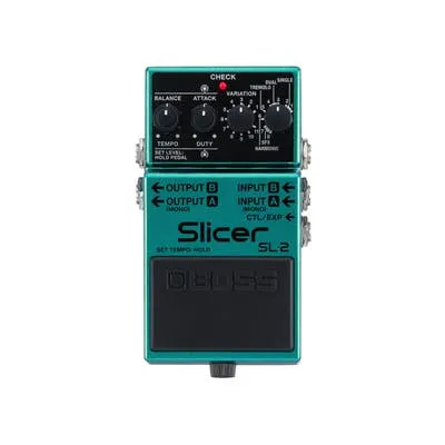 BOSS SL2 - SLICER GUITAR EFFECT PEDAL - SINGLE AND DUAL SLICER PATHS