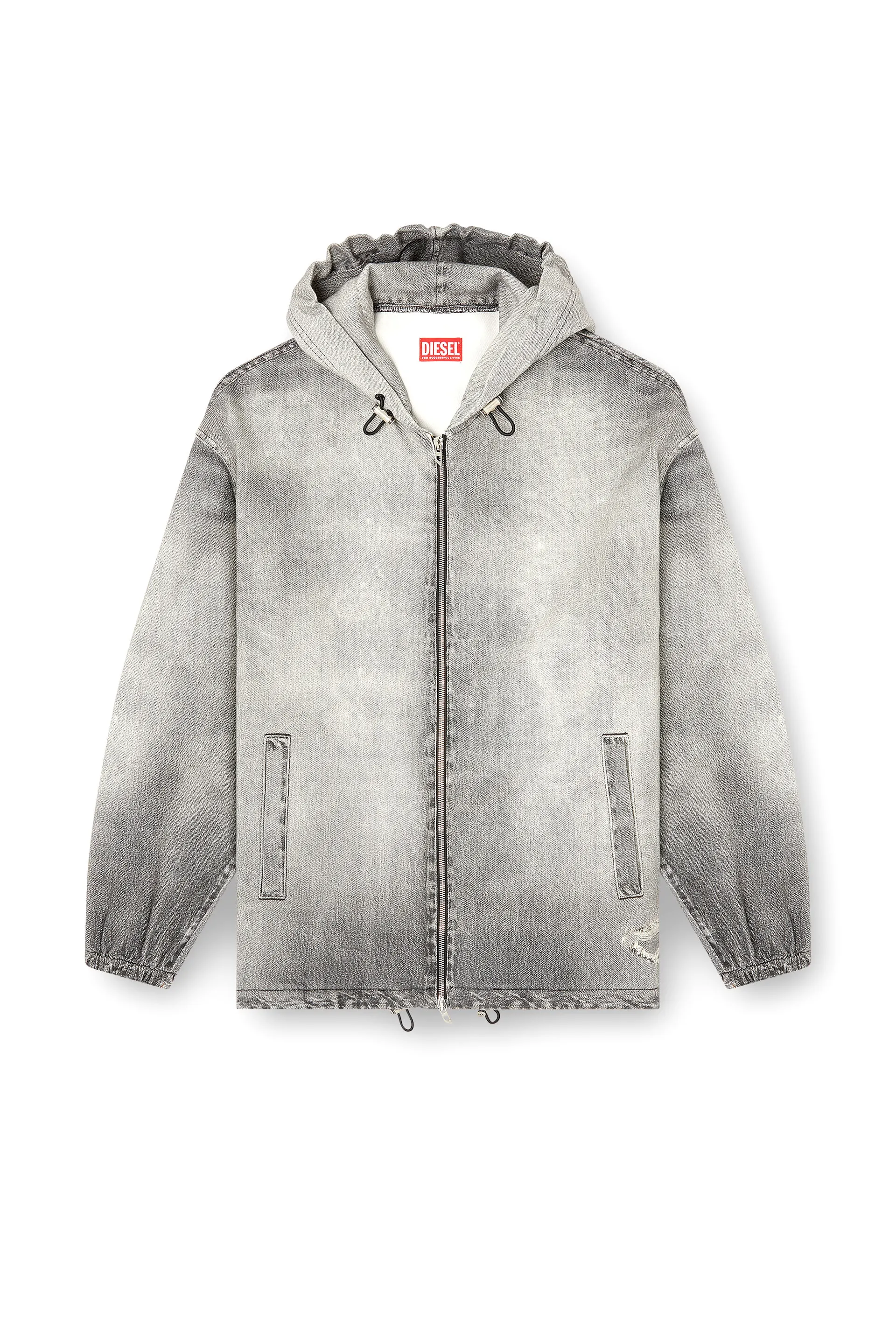 Hooded jacket in trompe l'oeil JoggJeans