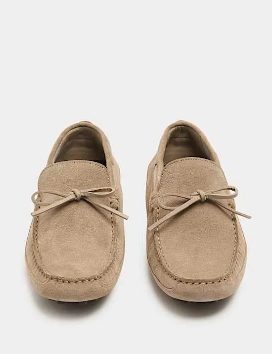 Fahrerschuhe aus Wildleder