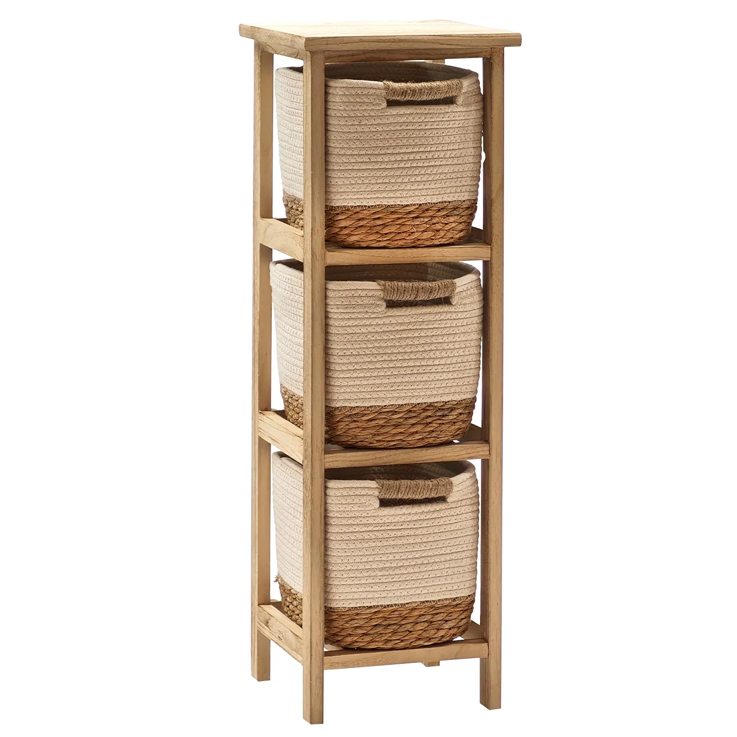 Cassettiera Multiuso Linea Woodhandy 3 Cassetti Slim