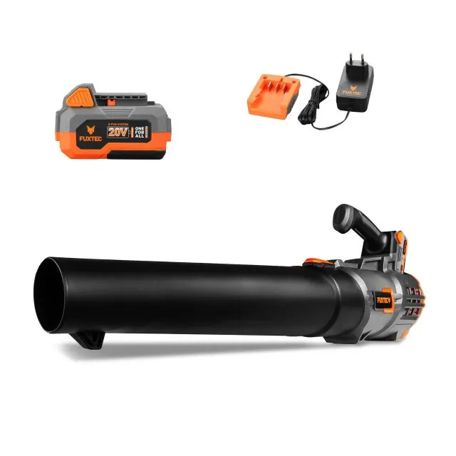 Soffiatore a batteria 20V FX-E1LB20 FUXTEC - con batteria 4Ah e caricabatterie