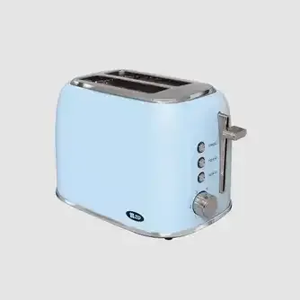 Zip Retro Toaster Blue 2 Slice