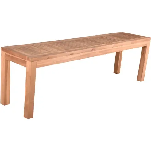3-Sitzer Gartenbank BIARO - Teak massiv - 150 cm