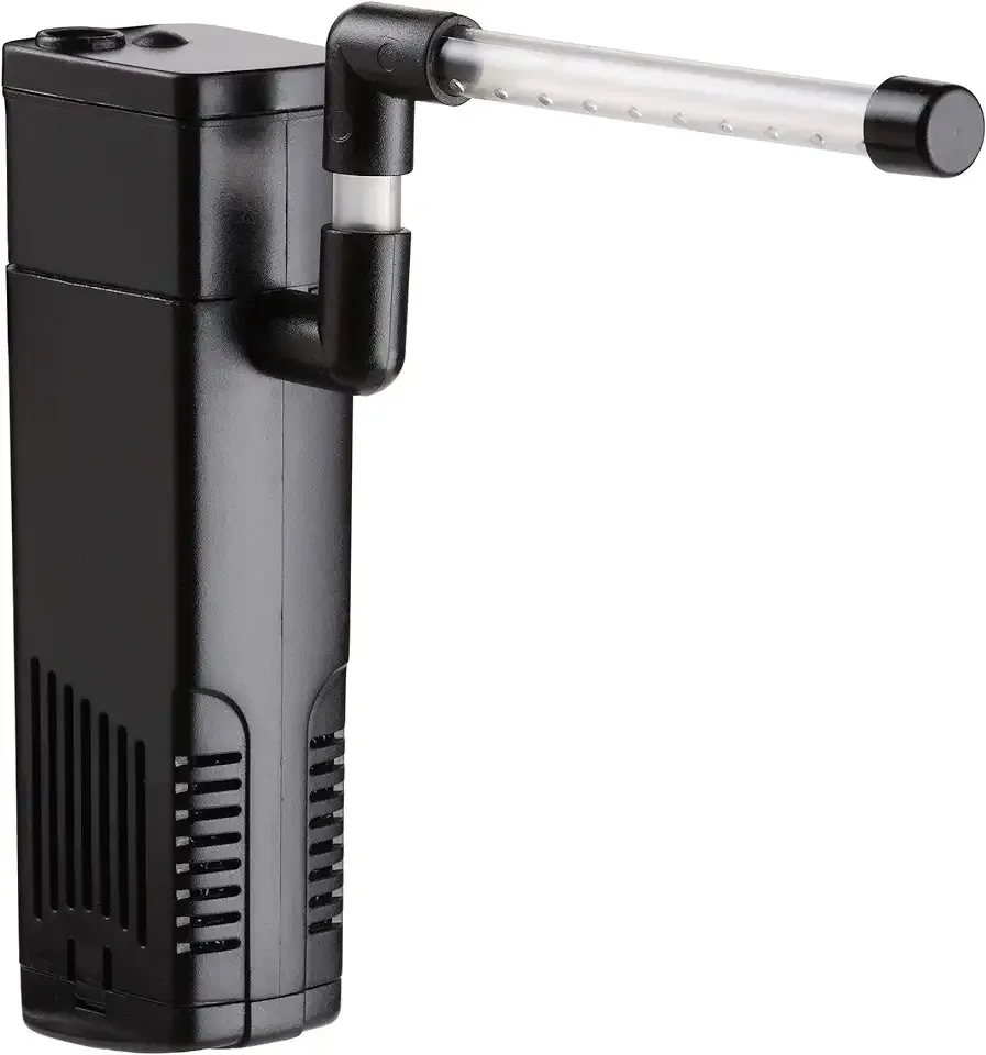 NICREW Aquarium Internal Filter, Submersible Power Filter with Multiple Function for Fish Tanks 2 to 5 Gallon, 40 GPH, 3.5W