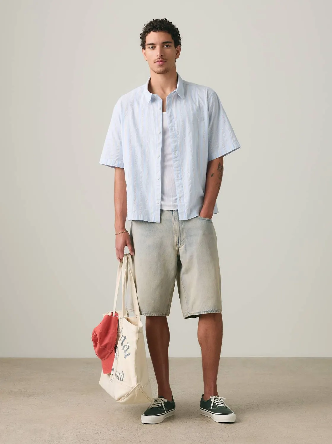 Short Sleeve Lama Boxy Shirt