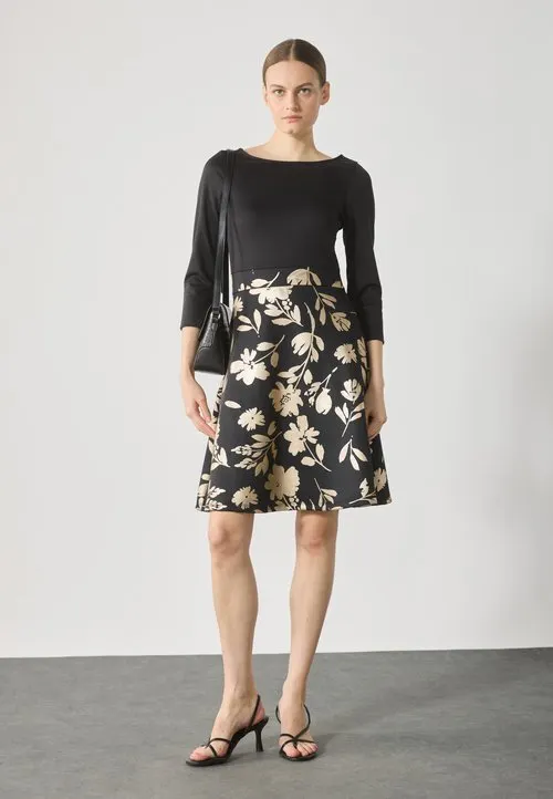 Cocktailkjole - black/gold-colored