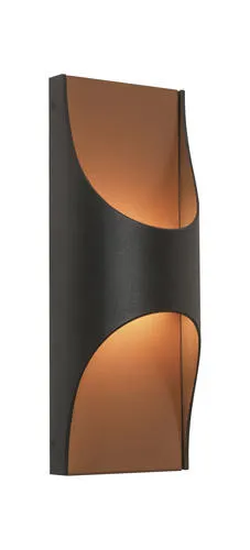 Aspects™ Upton Black 12" LED Outdoor Wall Light